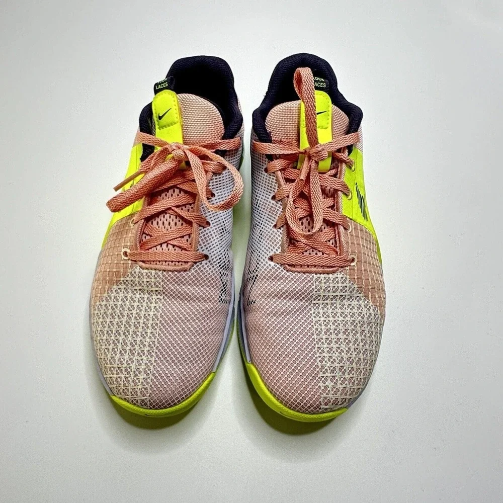 Nike Women's Size 9 Metcon 8 Arctic Orange‎ Volt DO9327-800 Training Shoes